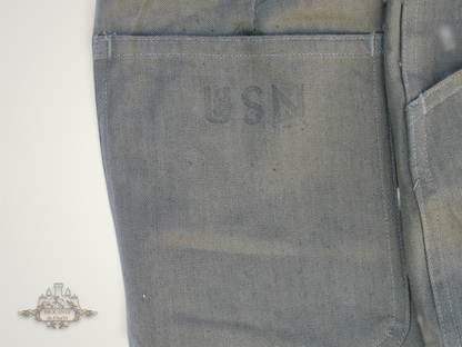 US WW2 - Pantalon HBT N3 daté 1943 - Neuf !
