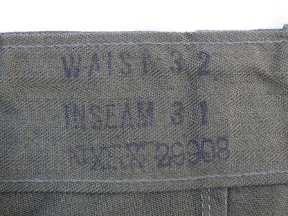 US WW2 - Pantalon HBT N3 daté 1943 - Neuf !