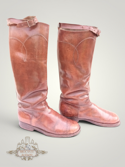 Frankreich 1939-40 – Paar Offiziersstiefel