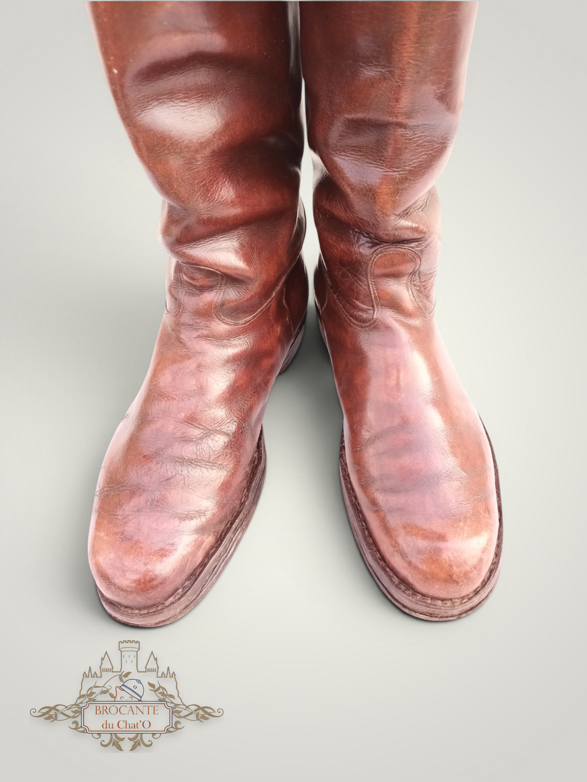 Frankreich 1939-40 – Paar Offiziersstiefel