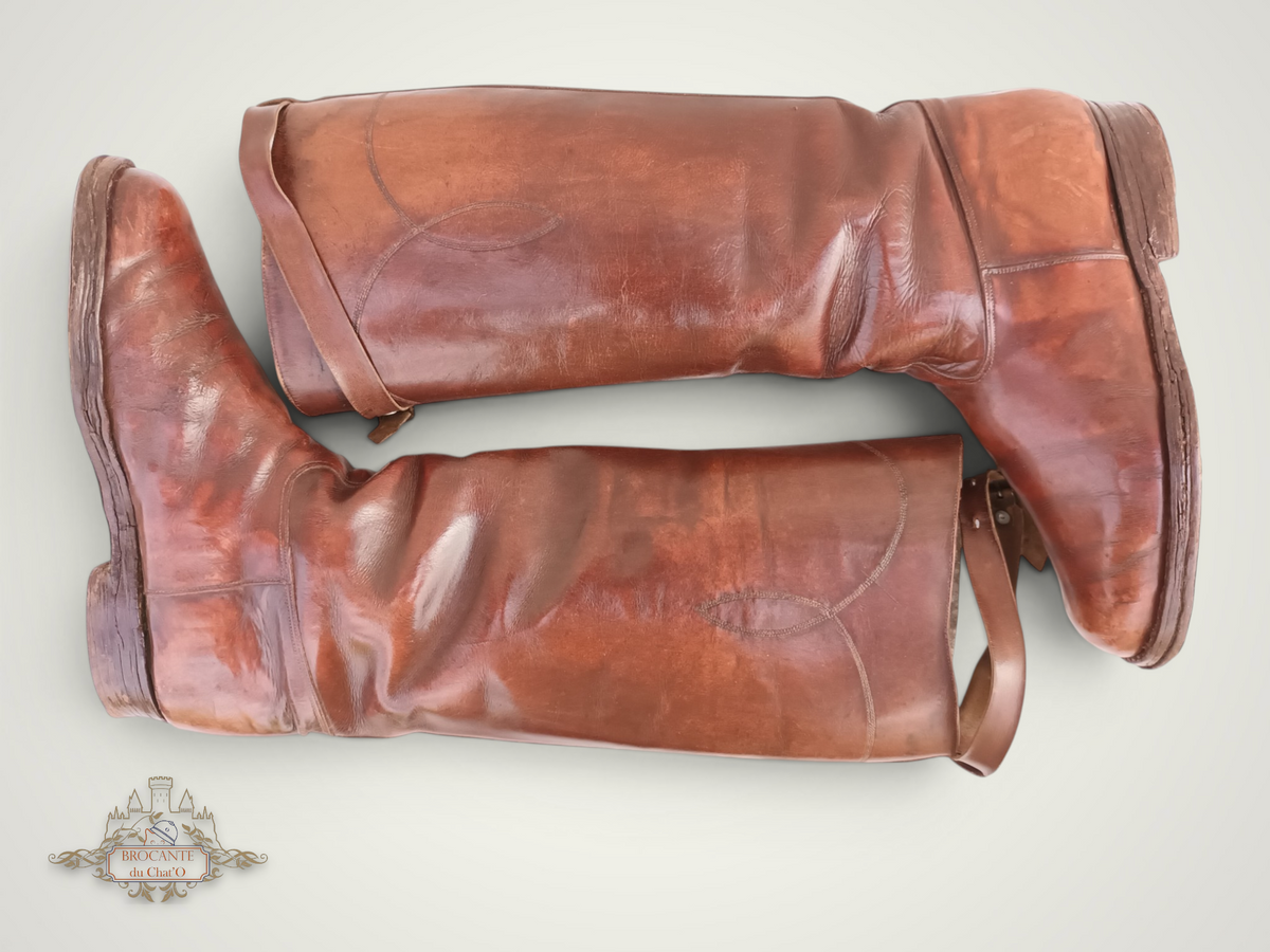 Frankreich 1939-40 – Paar Offiziersstiefel
