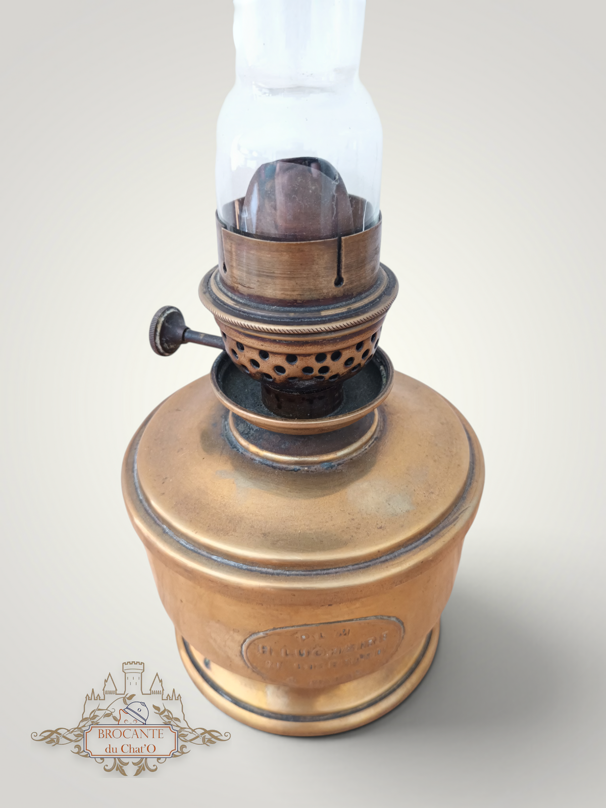 1900-30's - Lampe à pétrole PLM