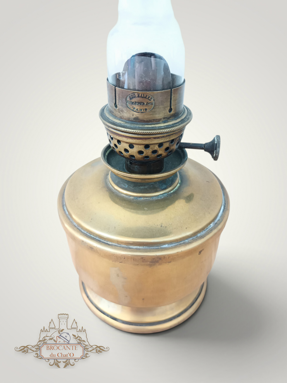 1900-30's - Lampe à pétrole PLM