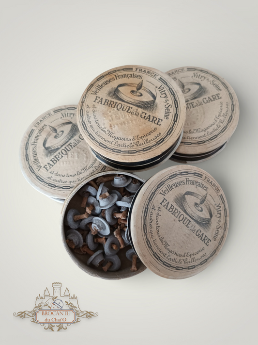 1900-20's - Boîte de petites bougies "veilleuses"
