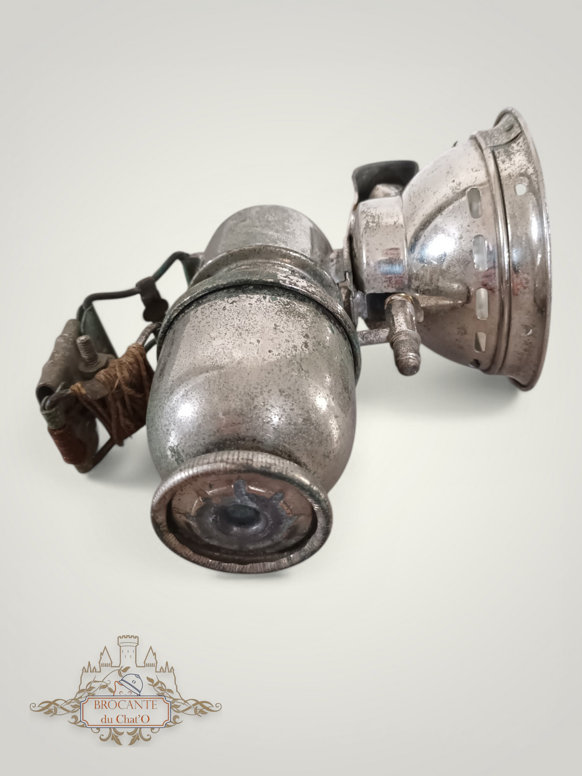 1900-30's - Lampe de vélo à acétylène