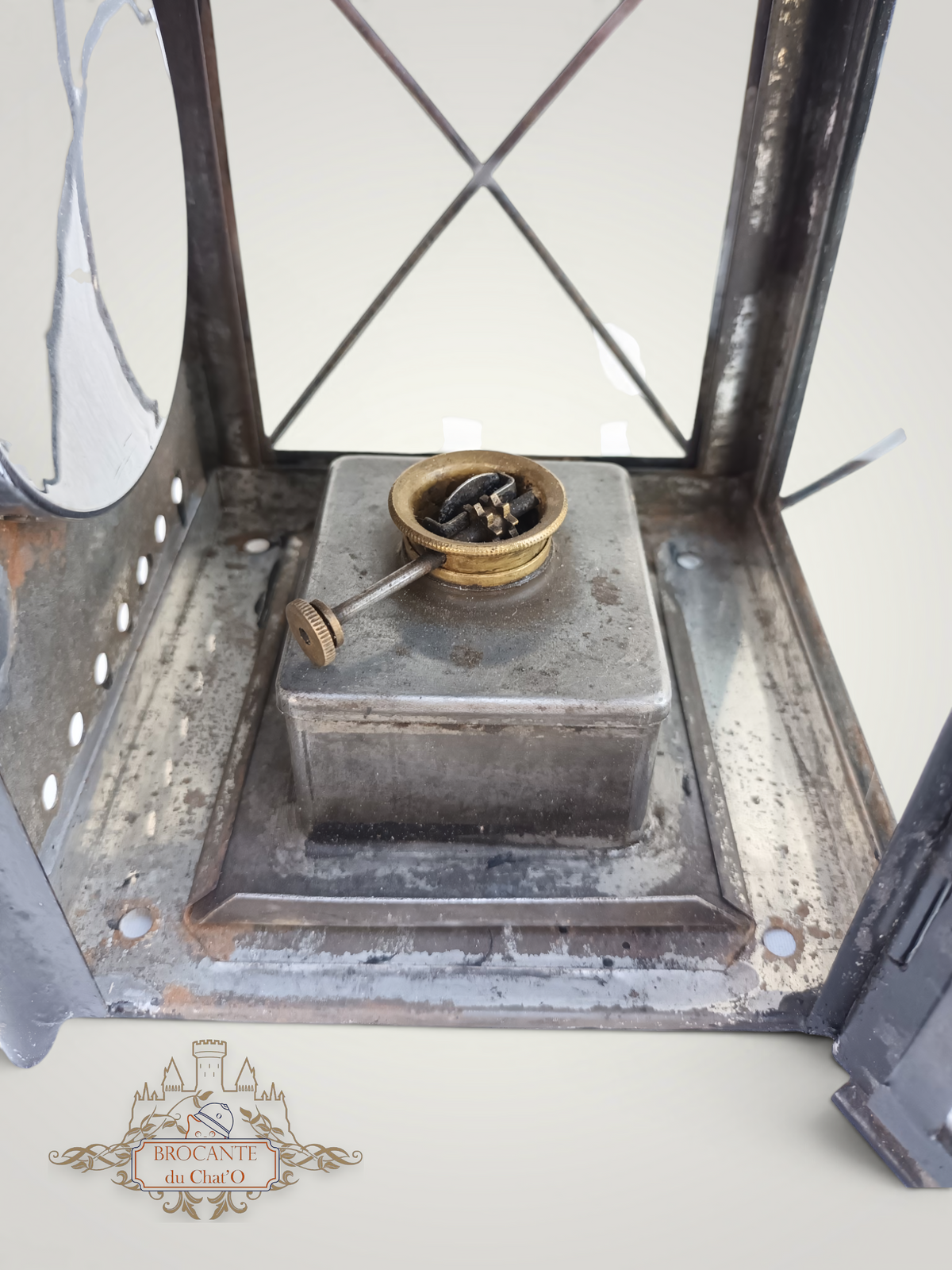 1900-50's - Lanterne à main à pétrole