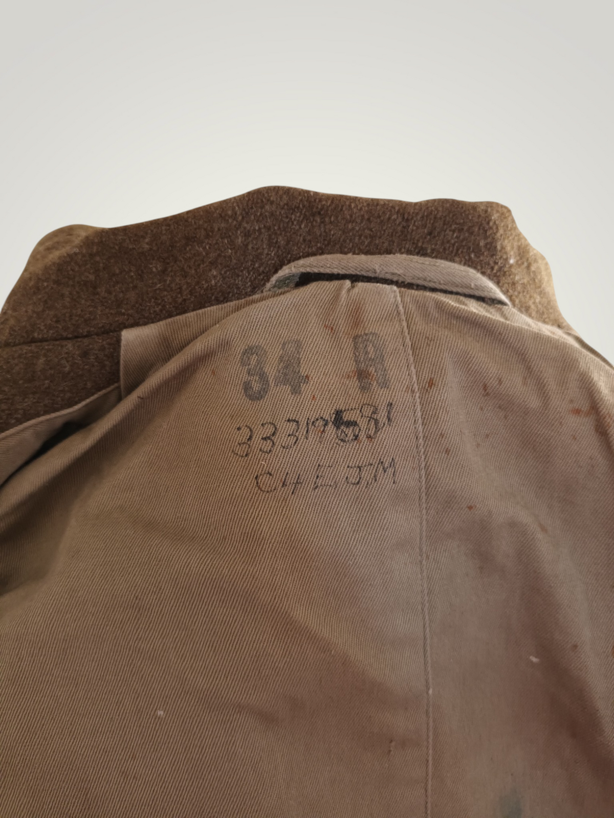 US WW2 - Named raincoat