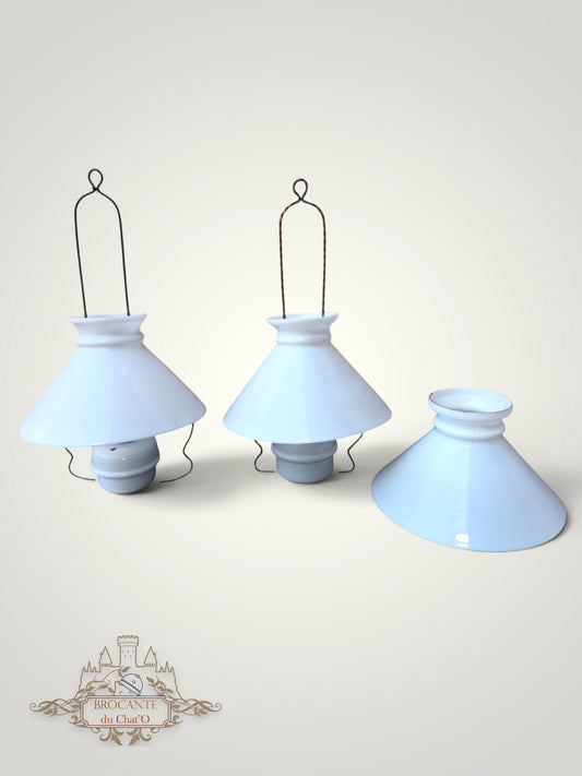 1900's - Suspensions de lampes à pétrole
