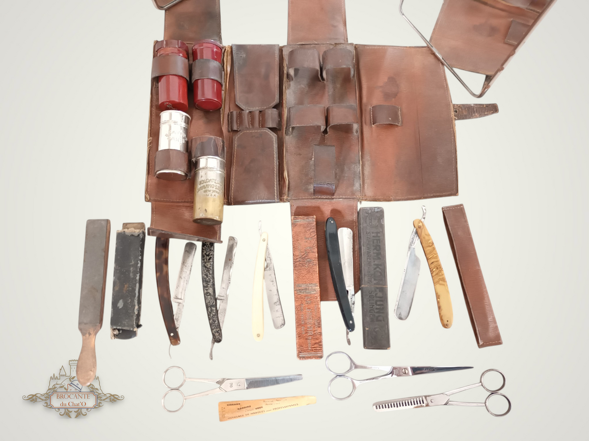 1900-50s - Barber's shaving set
