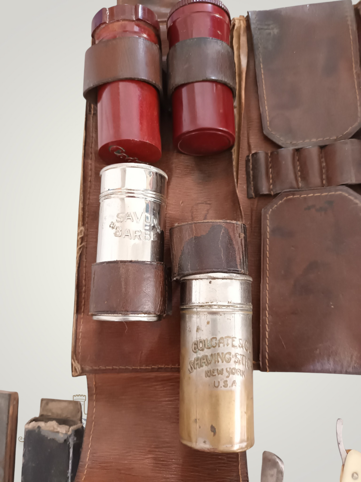 1900-50s - Barber's shaving set