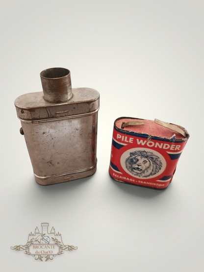 1930-50's - Lampe de poche avec pile Wonder