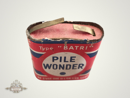 1930-50's - Lampe de poche avec pile Wonder