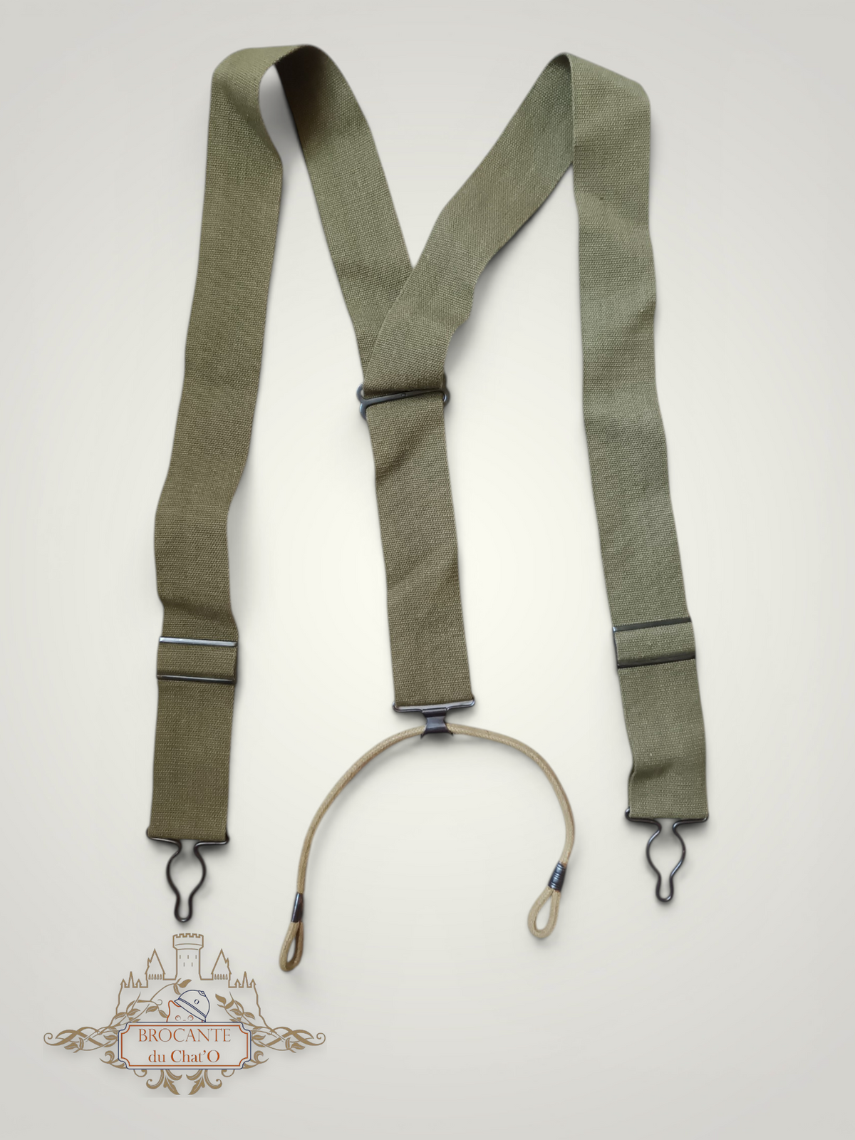 US WW2 - Paire de bretelle de pantalon