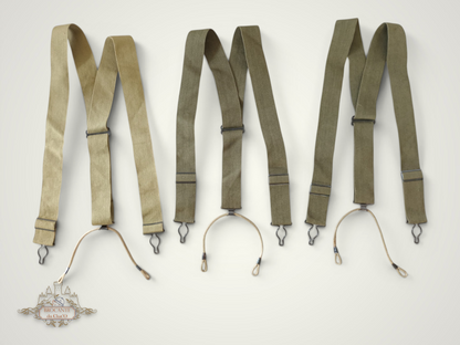 US WW2 - Paire de bretelle de pantalon