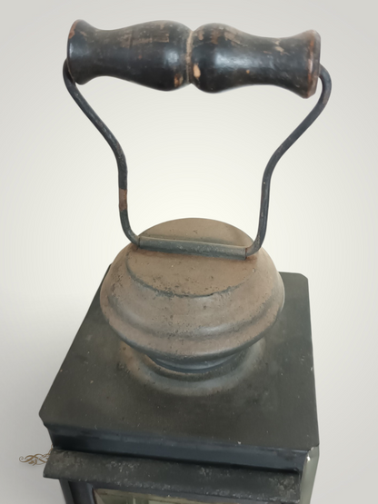 1900-30's - Petite lanterne à verre biseautés