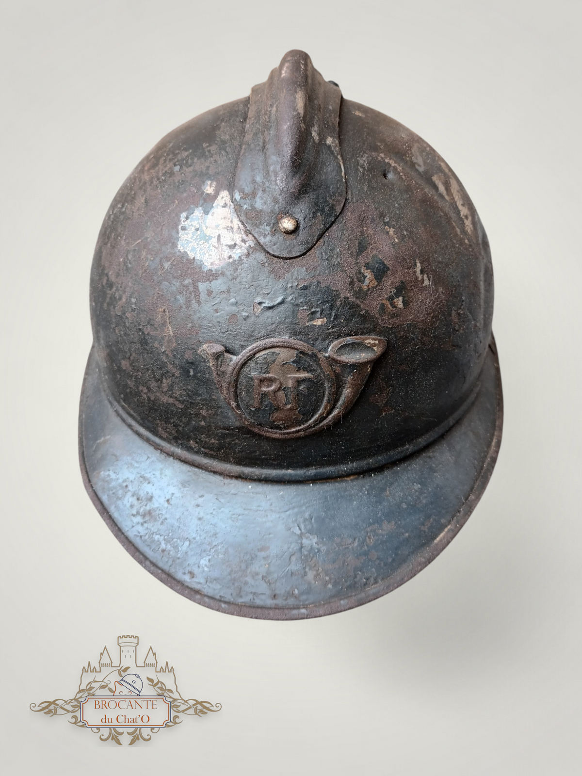 Frankreich 1914-1918 - Adrian-Helm Modell 1915 eines Jägers