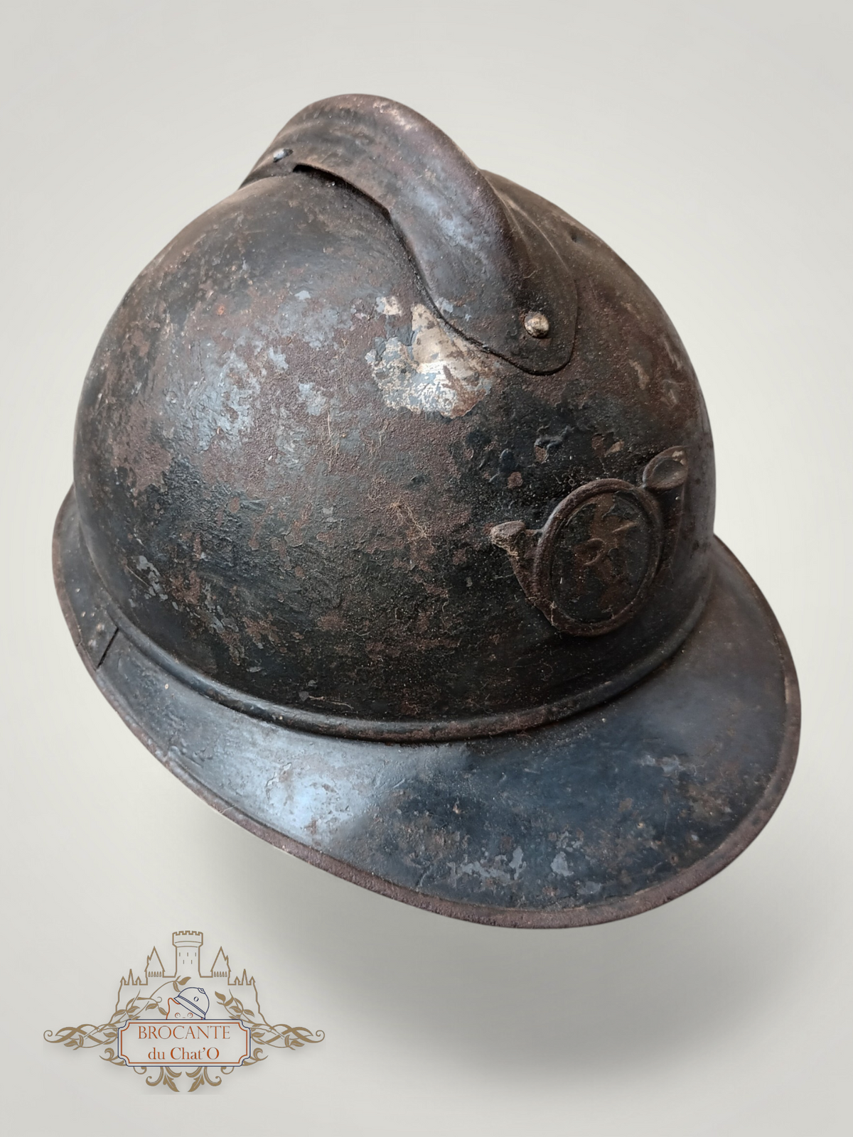 Frankreich 1914-1918 - Adrian-Helm Modell 1915 eines Jägers