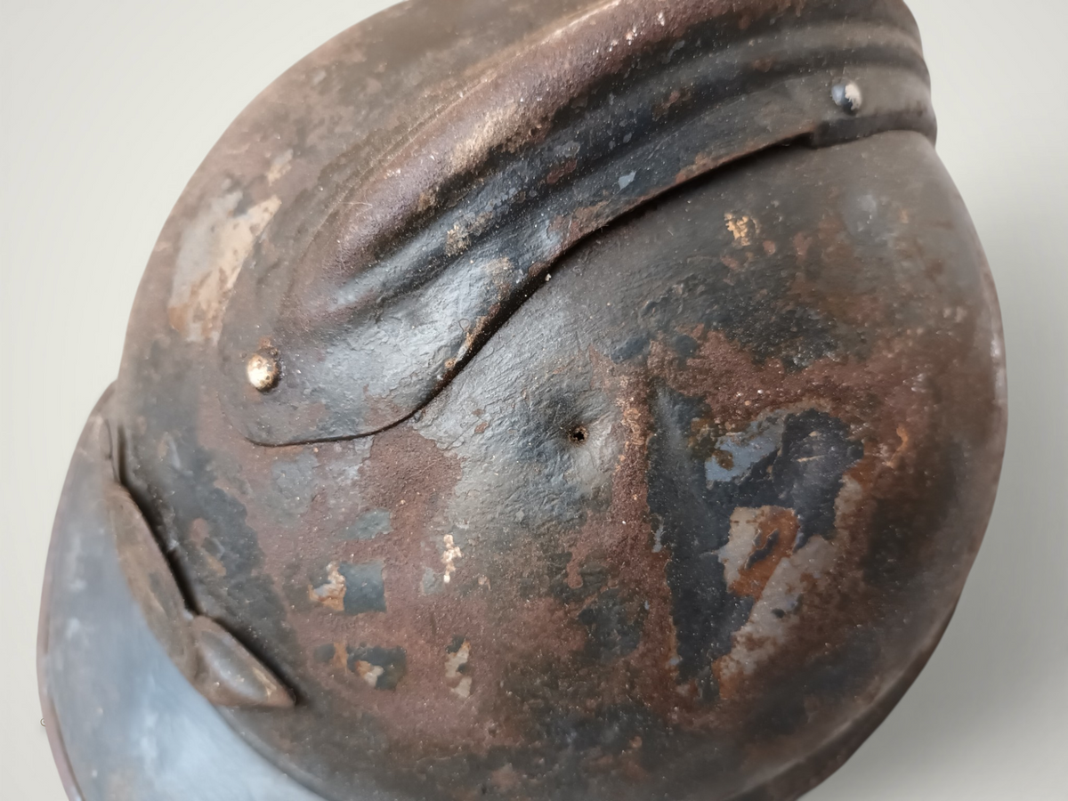 Frankreich 1914-1918 - Adrian-Helm Modell 1915 eines Jägers