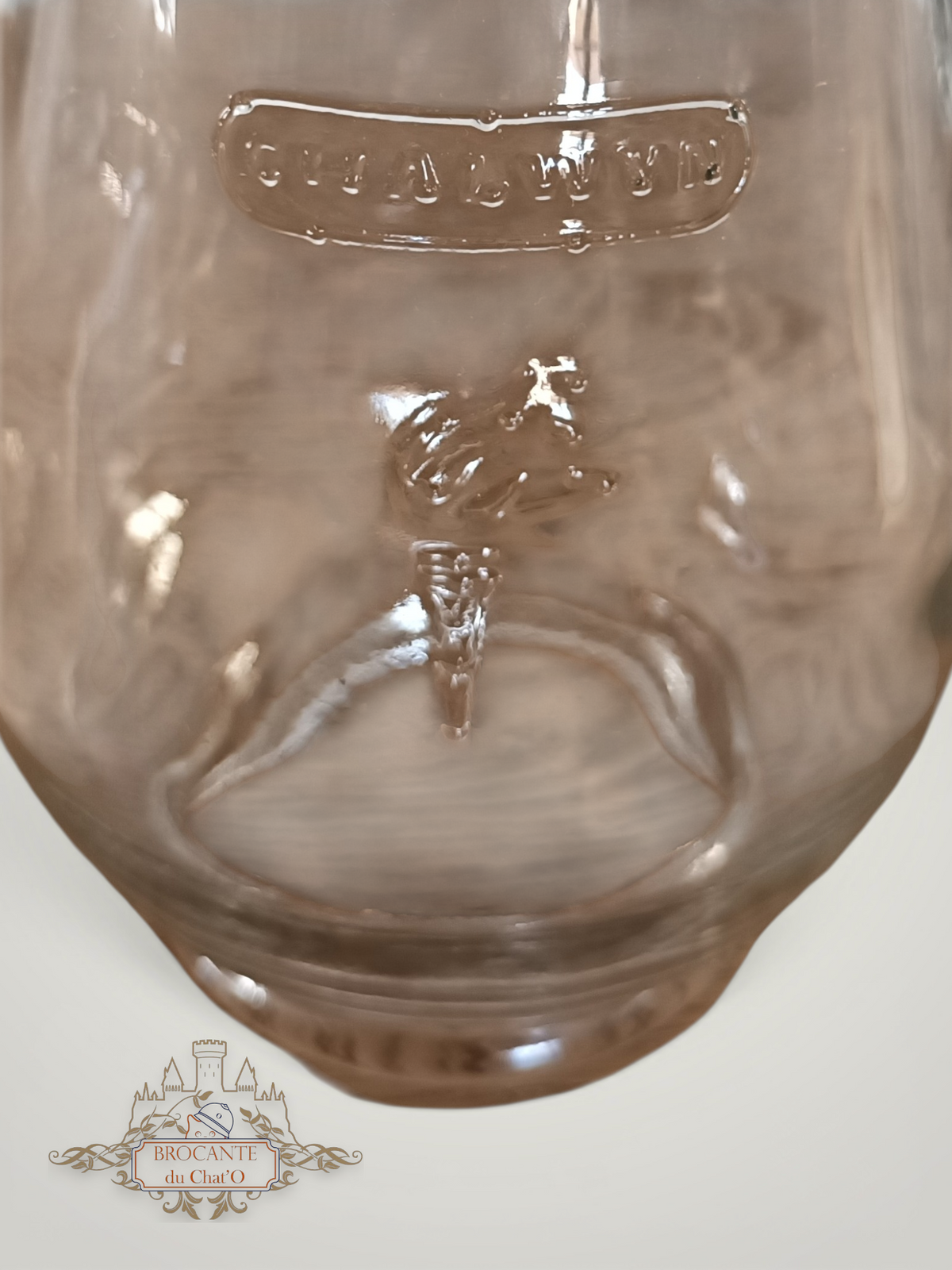 Verre de lampe tempête - Chalwyn, England