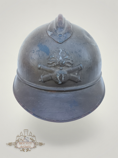 France 1939-40 - Casque Adrian modèle 1915 Artillerie