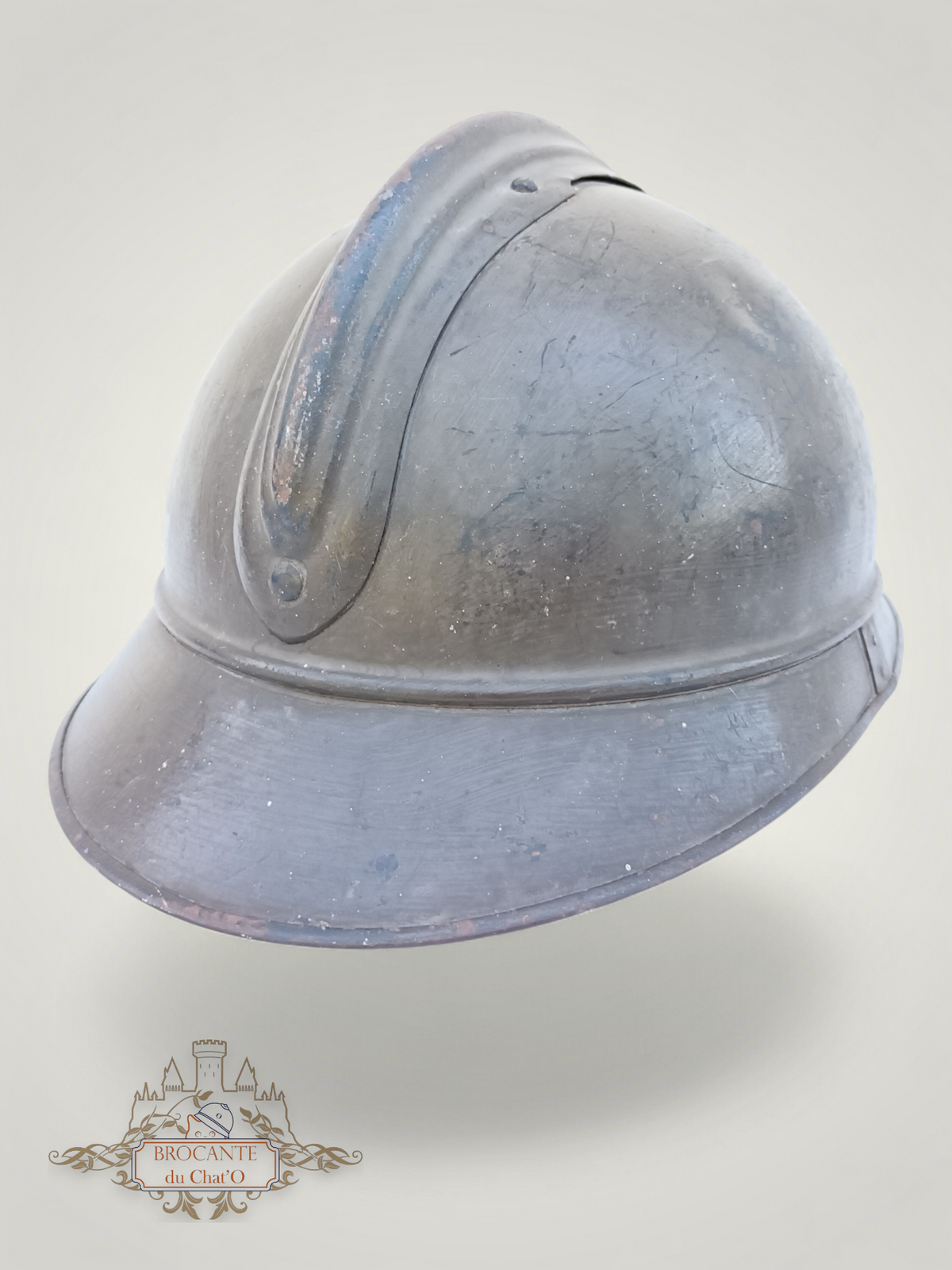 France 1939-40 - Casque Adrian modèle 1915 Artillerie