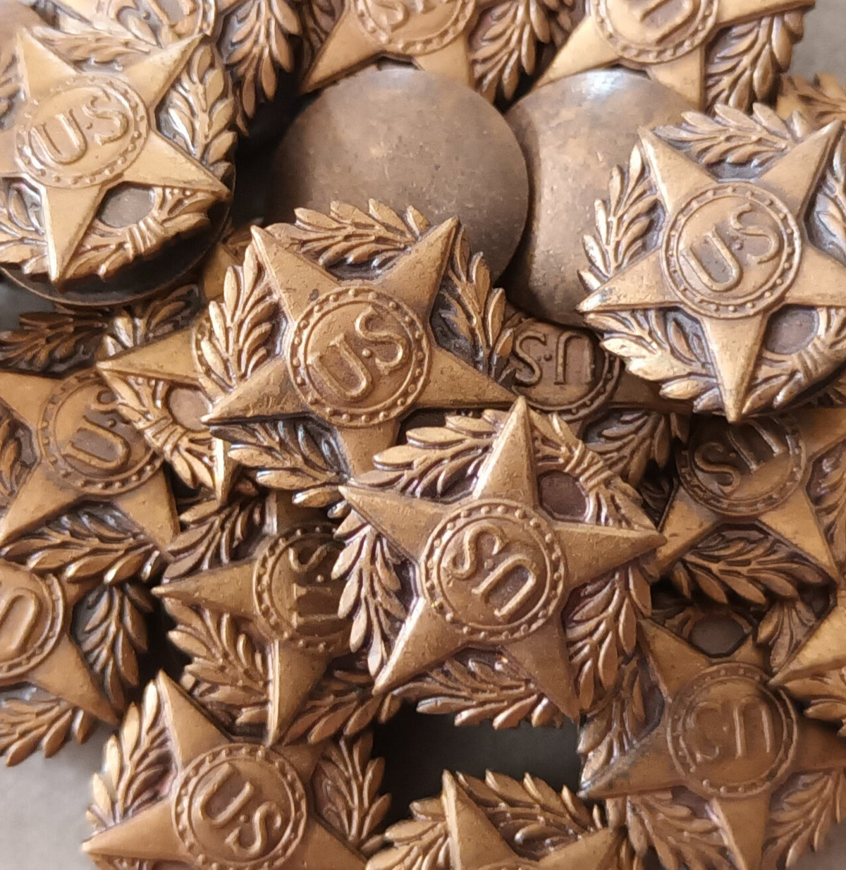US WW1 - Pin's bronze de vétéran