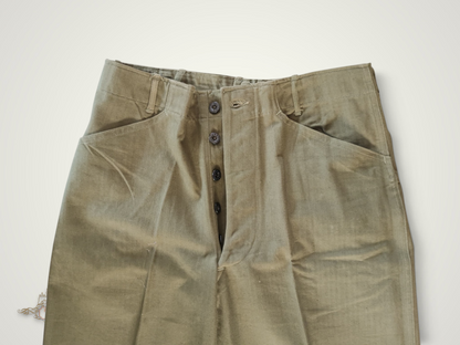 US WW2 - Pantalon HBT N3 daté 1943 - Neuf !